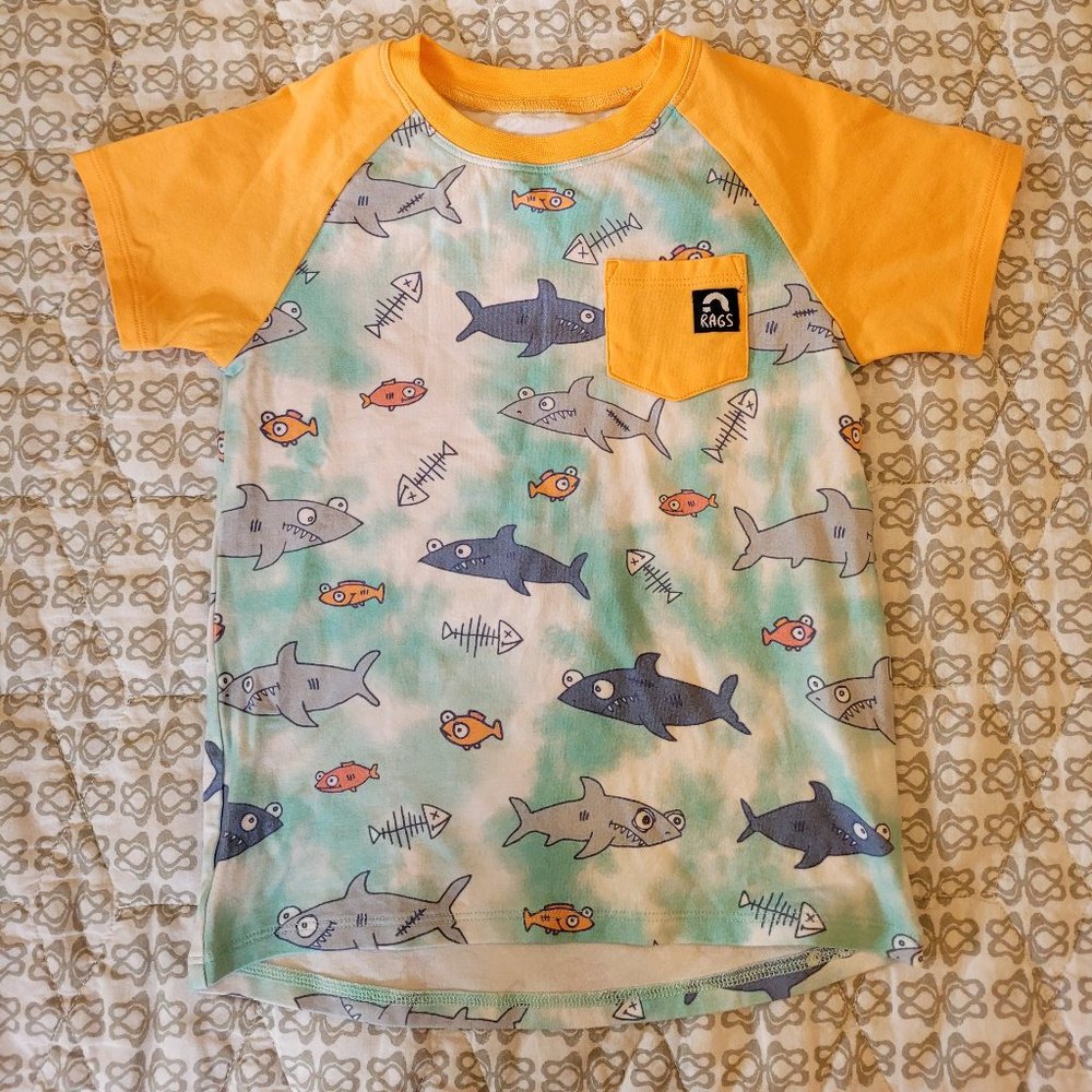 Rags | Shark Bait Tee | 2T